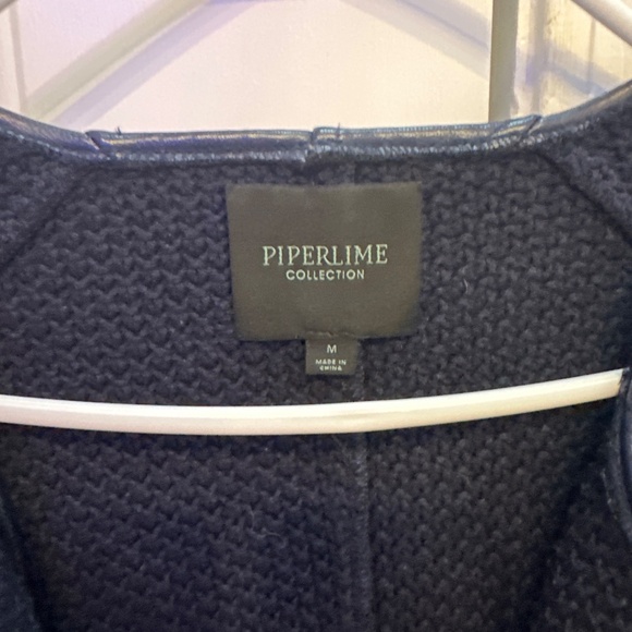 Piperlime Quilted Faux Leather Moto Jacket - Picture 2 of 3